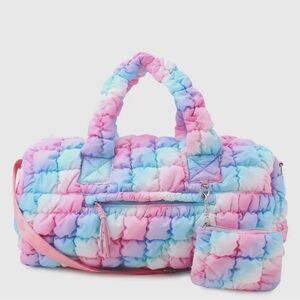 Miss Gwen’s OMG Quilted Scrunchie Large Duffle Bag 🦄✨